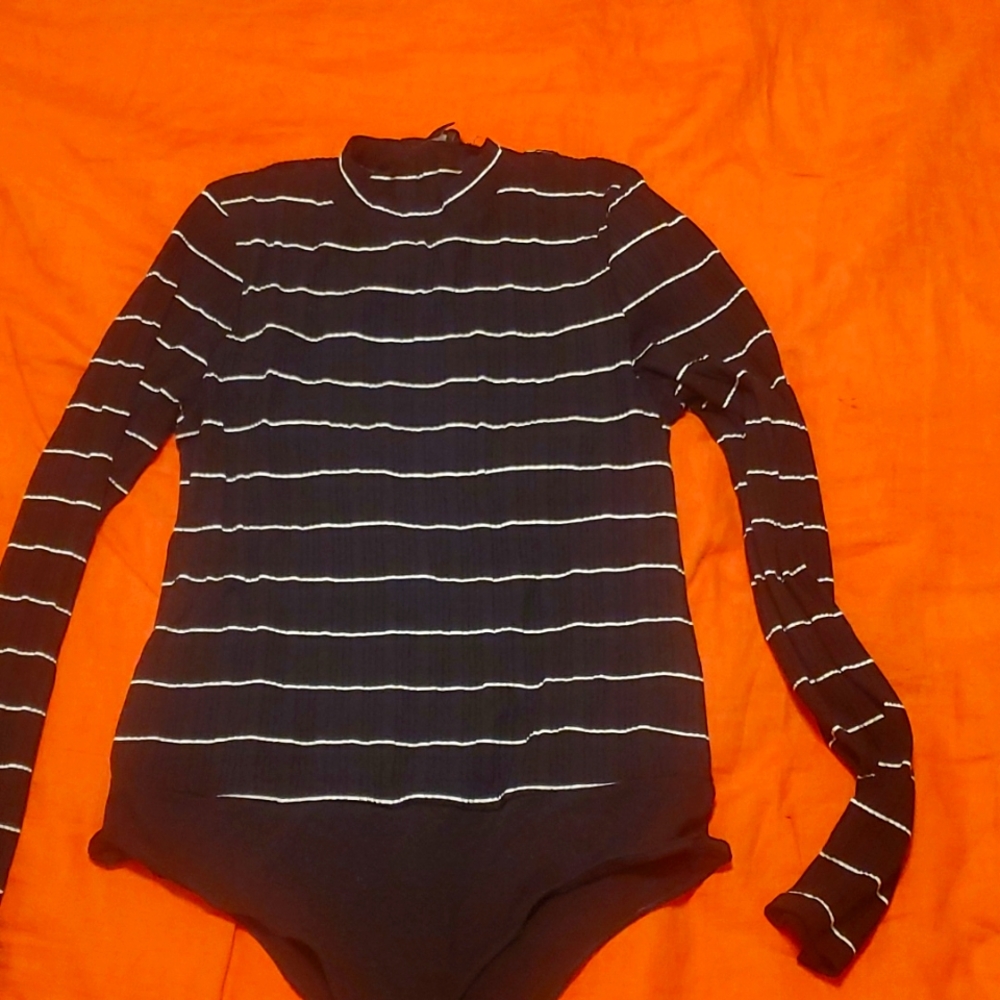 J crew turtleneck body suit